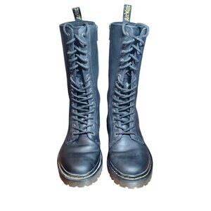 Women's Doc Marten Air Wair Black Boots Size 10